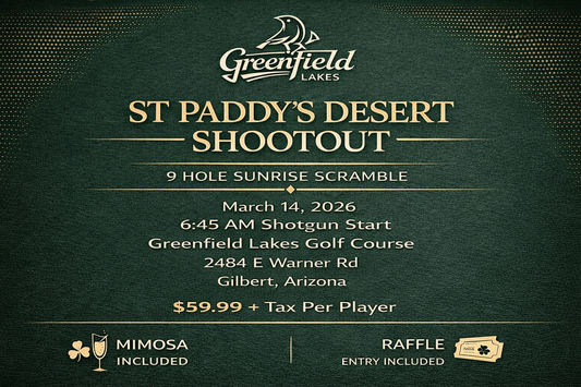 St Paddy's Desert Shootout 2 Person Scramble